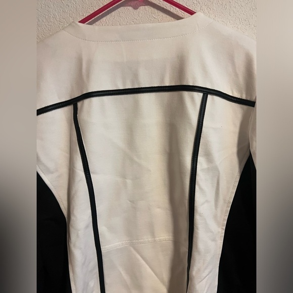 White and Black INC Jacket Size XL - Picture 11 of 13